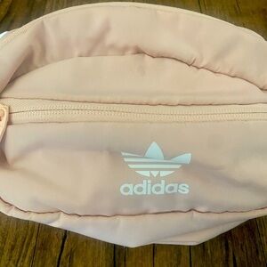 Adidas Light Pink Belt Bag Fanny Pack Front Zipper
